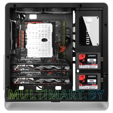 Корпус Jonsbo UMX4W (серебристый) картинка 10